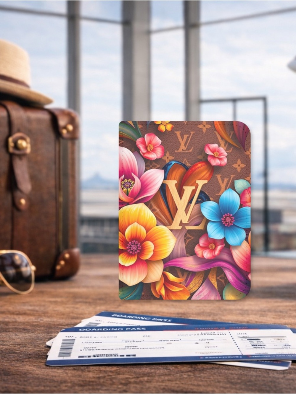 HANDMADE FASHION Passport and ID Holder